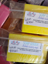 Load image into Gallery viewer, Lemon Yellow Soap Dough