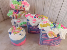 Load image into Gallery viewer, Candyland artisan soap
