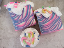 Load image into Gallery viewer, Candyland artisan soap
